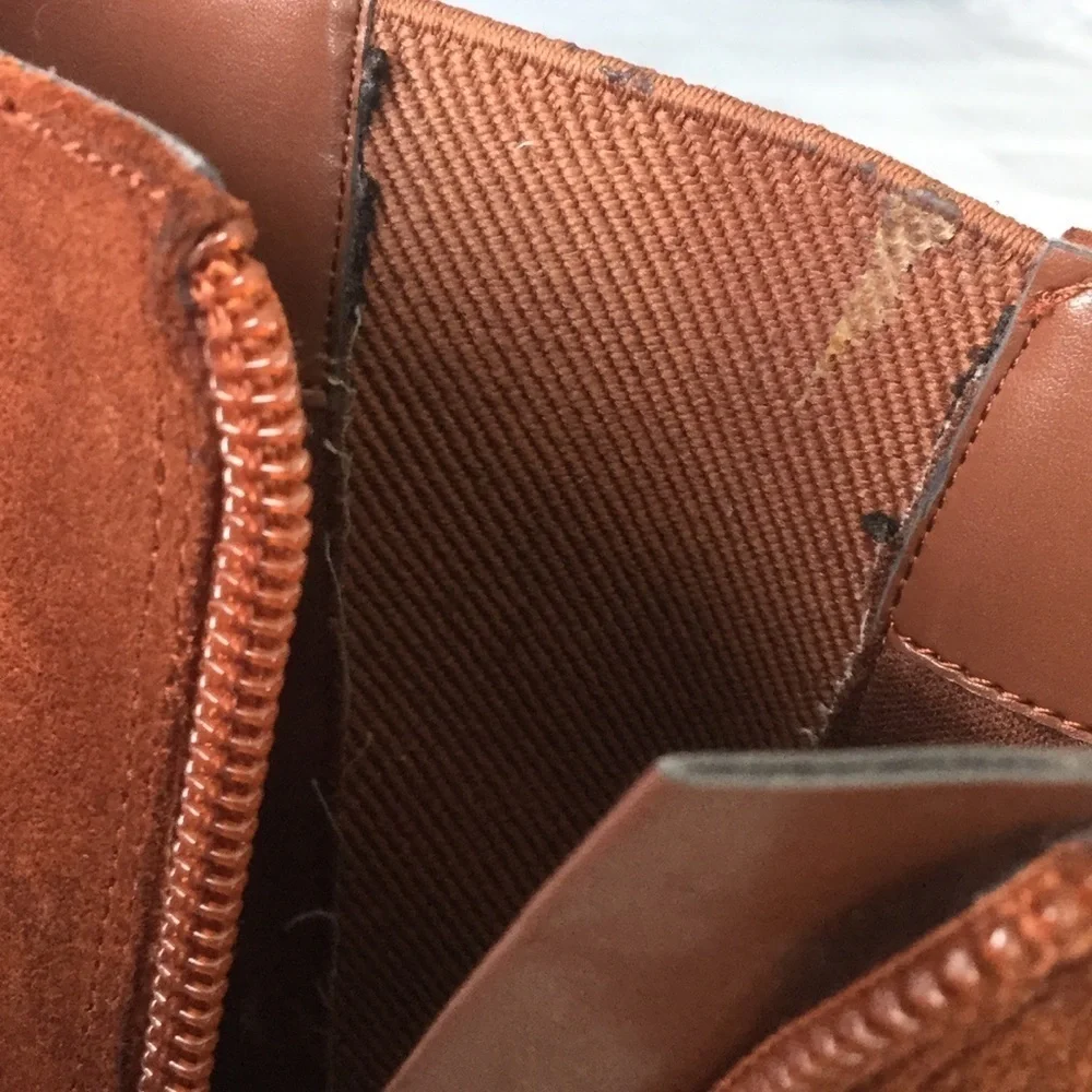 Bandolino Brown Leather Booties